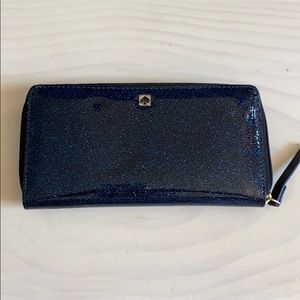 Kate Spade Mavis Street Neva glitter wallet